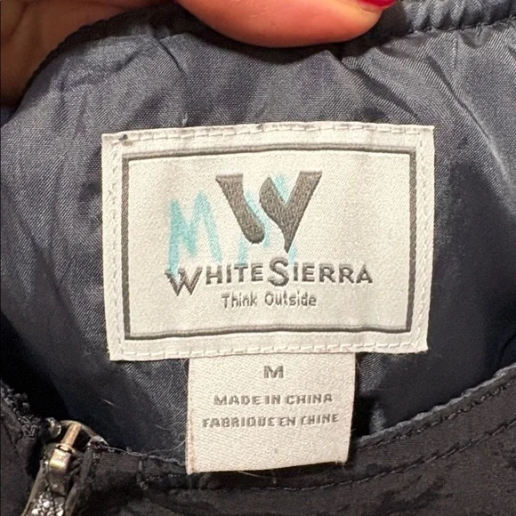 White Sierra Women’s Black Overalls - Picture 6 of 7